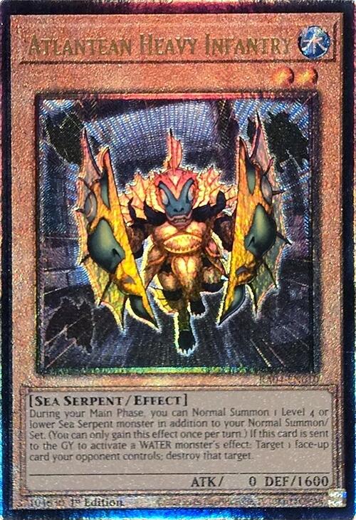 Atlantean Heavy Infantry [RA04-EN010] Prismatic Ultimate Rare | Exor Games Bridgewater