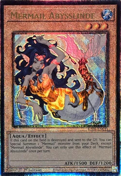 Mermail Abysslinde [RA04-EN011] Prismatic Ultimate Rare | Exor Games Bridgewater