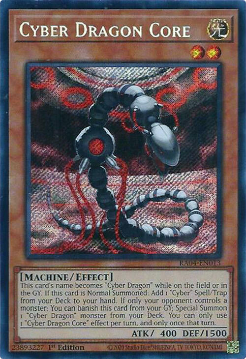 Cyber Dragon Core [RA04-EN013] Secret Rare | Exor Games Bridgewater