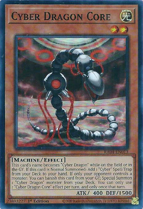 Cyber Dragon Core [RA04-EN013] Super Rare | Exor Games Bridgewater