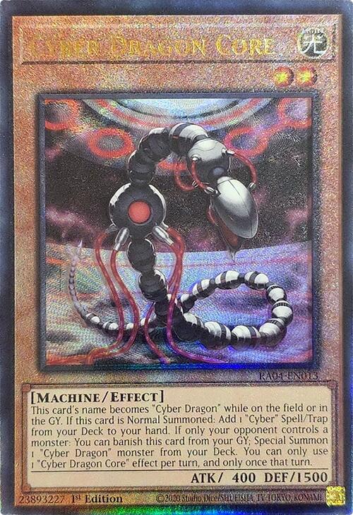 Cyber Dragon Core [RA04-EN013] Prismatic Ultimate Rare | Exor Games Bridgewater