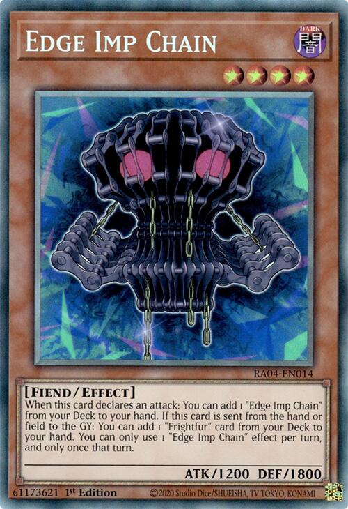 Edge Imp Chain [RA04-EN014] Prismatic Collector's Rare | Exor Games Bridgewater