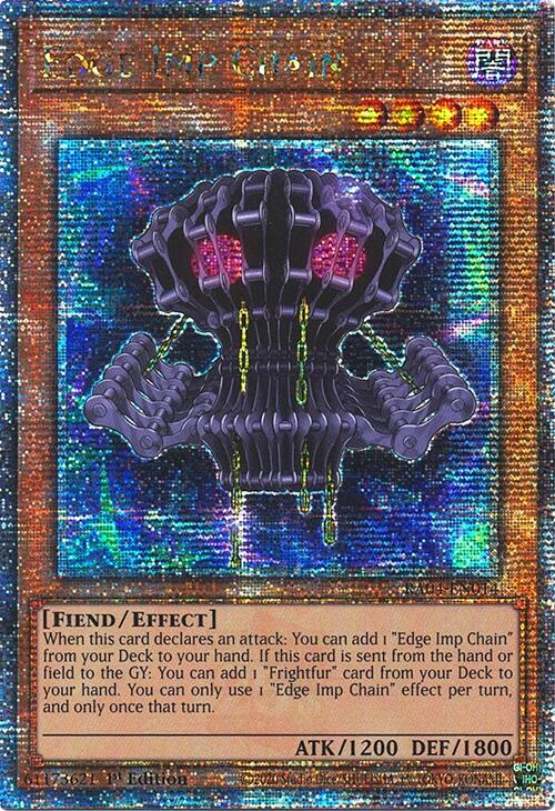 Edge Imp Chain [RA04-EN014] Quarter Century Secret Rare | Exor Games Bridgewater