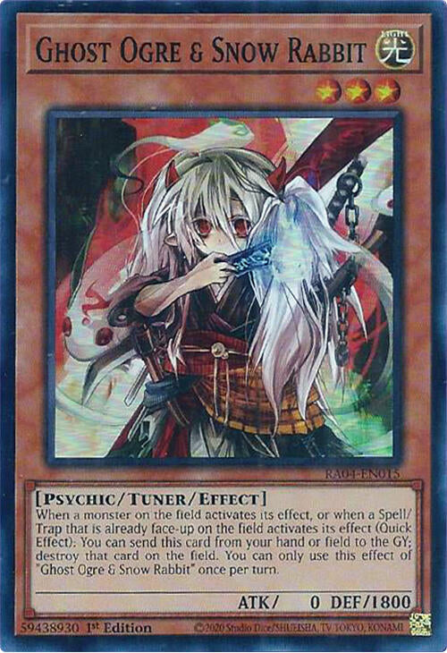 Ghost Ogre & Snow Rabbit [RA04-EN015] Super Rare | Exor Games Bridgewater