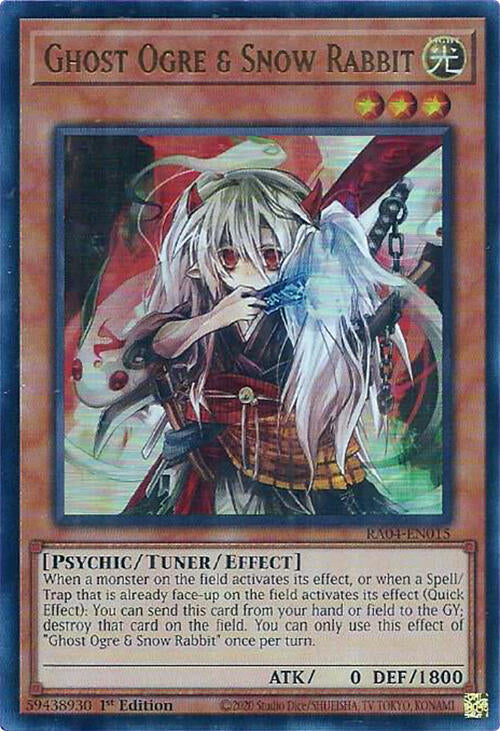 Ghost Ogre & Snow Rabbit [RA04-EN015] Ultra Rare | Exor Games Bridgewater