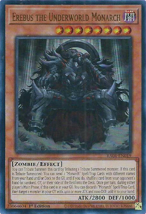 Erebus the Underworld Monarch [RA04-EN019] Ultra Rare | Exor Games Bridgewater