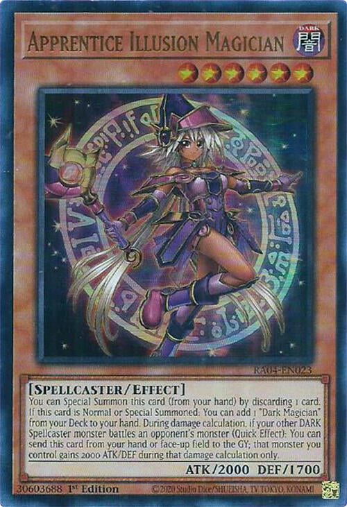 Apprentice Illusion Magician [RA04-EN023] Ultra Rare | Exor Games Bridgewater