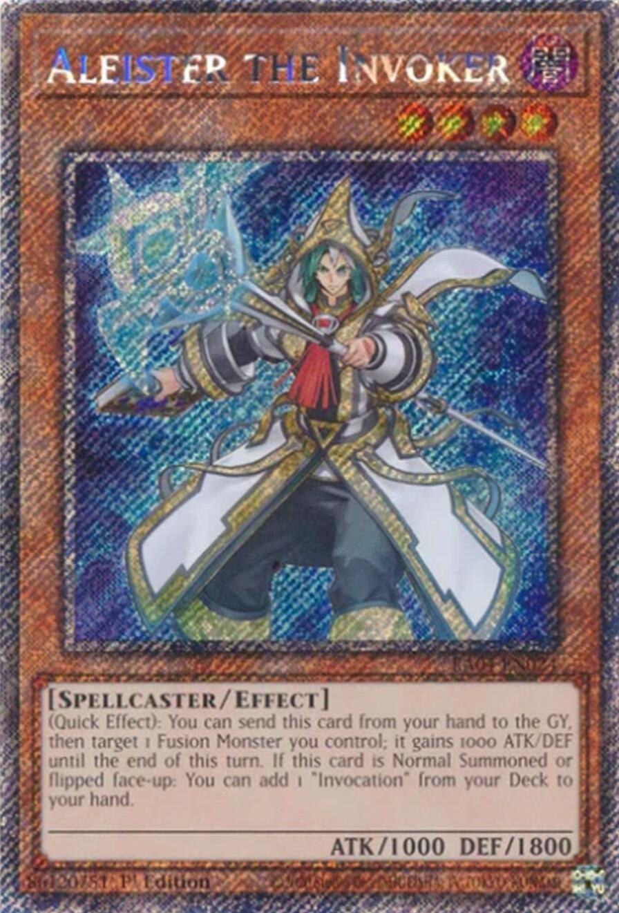 Aleister the Invoker (Alternate Art) [RA04-EN024] Platinum Secret Rare | Exor Games Bridgewater