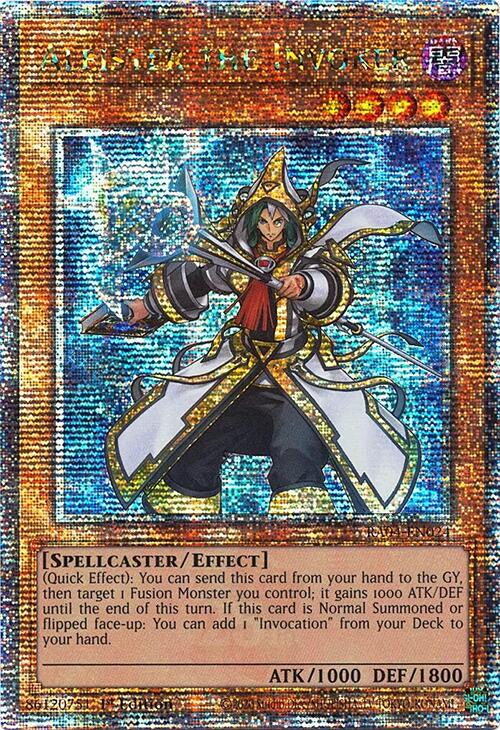 Aleister the Invoker (Alternate Art) [RA04-EN024] Quarter Century Secret Rare | Exor Games Bridgewater
