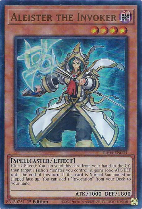 Aleister the Invoker (Alternate Art) [RA04-EN024] Ultra Rare | Exor Games Bridgewater