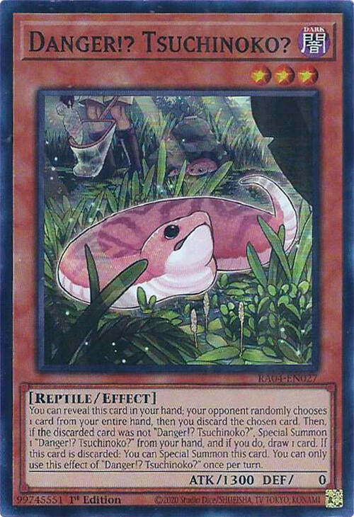 Danger!? Tsuchinoko? [RA04-EN027] Super Rare | Exor Games Bridgewater