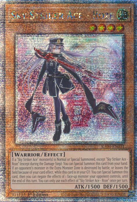 Sky Striker Ace - Roze [RA04-EN031] Quarter Century Secret Rare | Exor Games Bridgewater