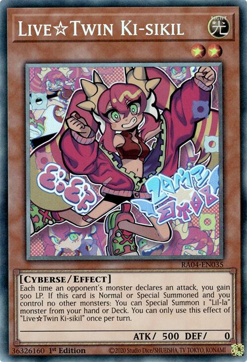 LiveTwin Ki-sikil [RA04-EN035] Prismatic Collector's Rare | Exor Games Bridgewater