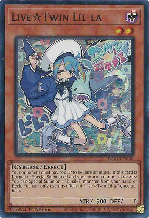 LiveTwin Lil-la [RA04-EN036] Super Rare | Exor Games Bridgewater