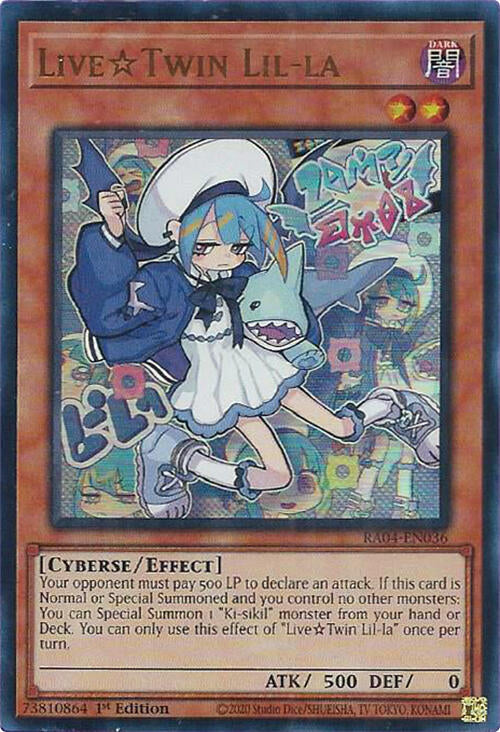 LiveTwin Lil-la [RA04-EN036] Ultra Rare | Exor Games Bridgewater