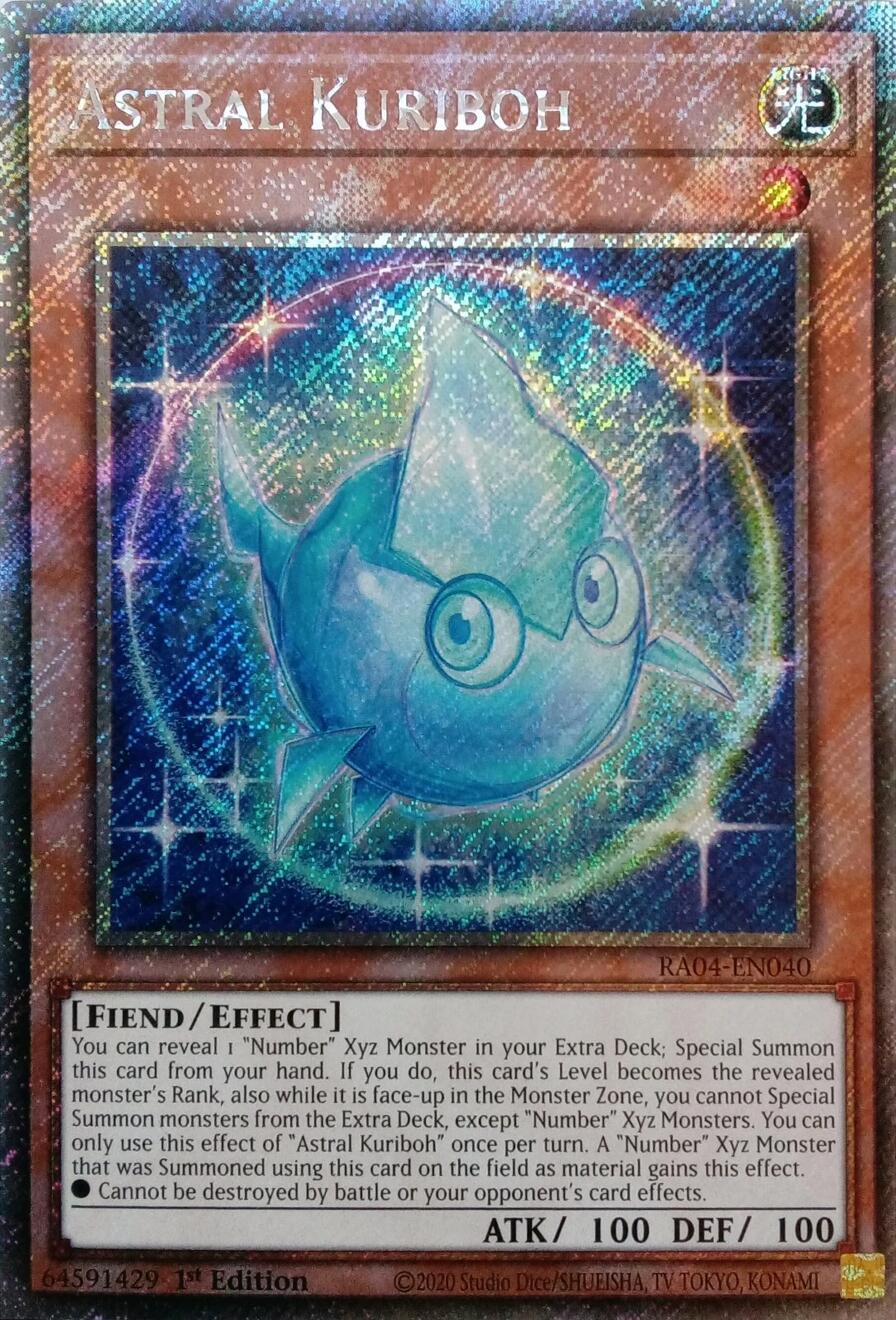Astral Kuriboh [RA04-EN040] Platinum Secret Rare | Exor Games Bridgewater