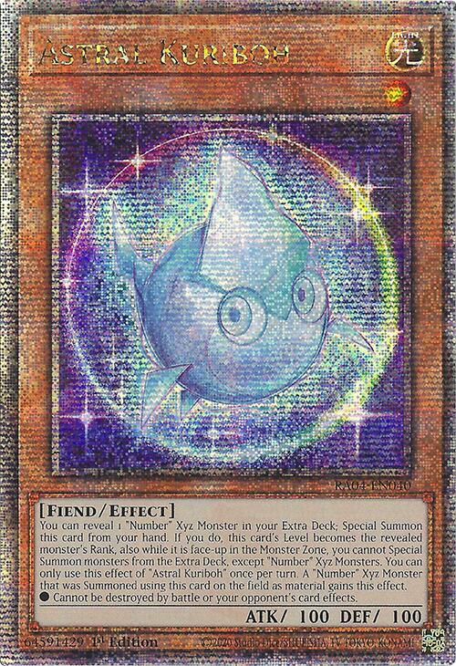 Astral Kuriboh [RA04-EN040] Quarter Century Secret Rare | Exor Games Bridgewater