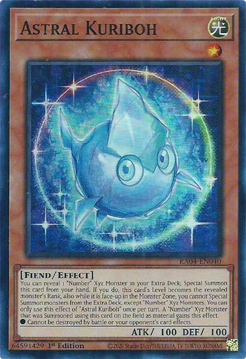 Astral Kuriboh [RA04-EN040] Super Rare | Exor Games Bridgewater