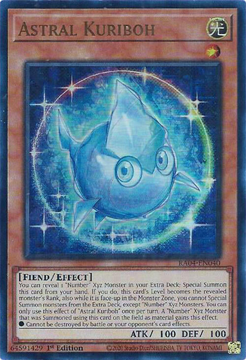 Astral Kuriboh [RA04-EN040] Ultra Rare | Exor Games Bridgewater