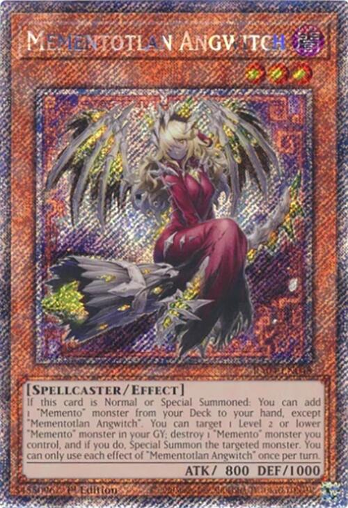 Mementotlan Angwitch [RA04-EN048] Platinum Secret Rare | Exor Games Bridgewater