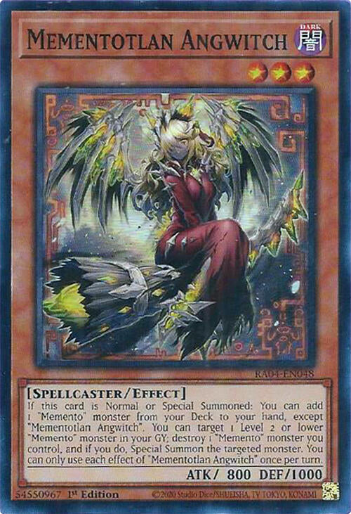 Mementotlan Angwitch [RA04-EN048] Super Rare | Exor Games Bridgewater