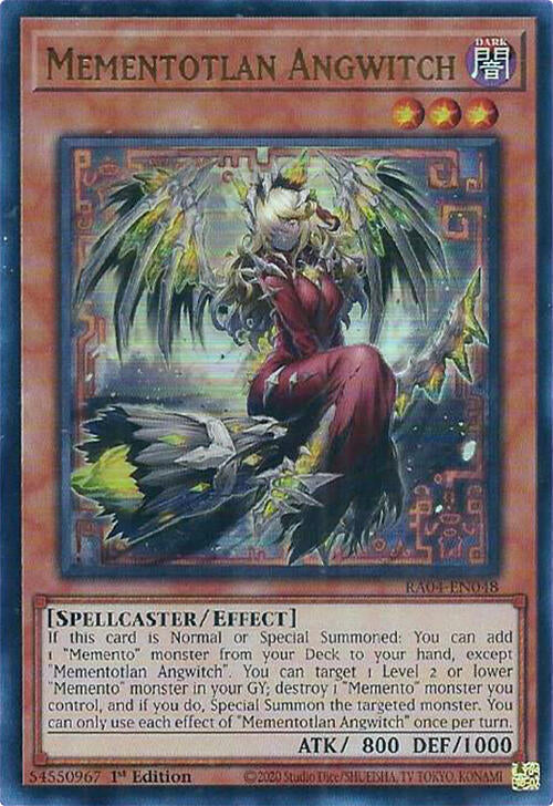 Mementotlan Angwitch [RA04-EN048] Ultra Rare | Exor Games Bridgewater