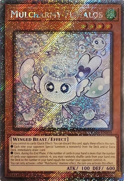 Mulcharmy Fuwalos [RA04-EN050] Platinum Secret Rare | Exor Games Bridgewater