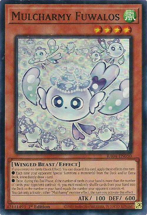 Mulcharmy Fuwalos [RA04-EN050] Super Rare | Exor Games Bridgewater