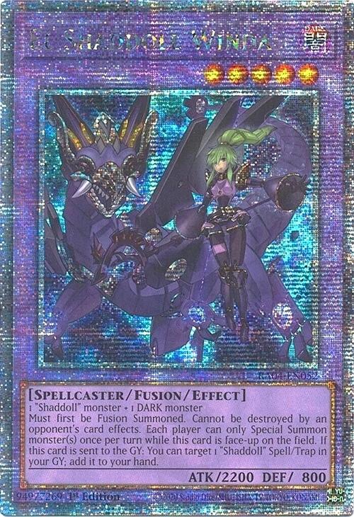 El Shaddoll Winda (Alternate Art) [RA04-EN052] Quarter Century Secret Rare | Exor Games Bridgewater