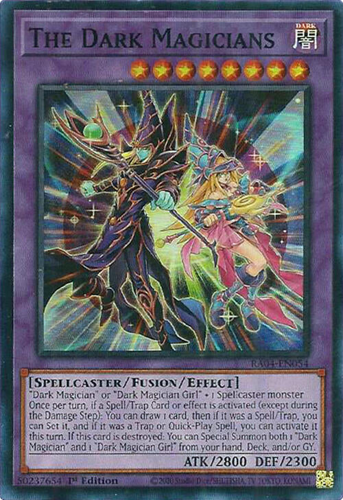 The Dark Magicians [RA04-EN054] Super Rare | Exor Games Bridgewater