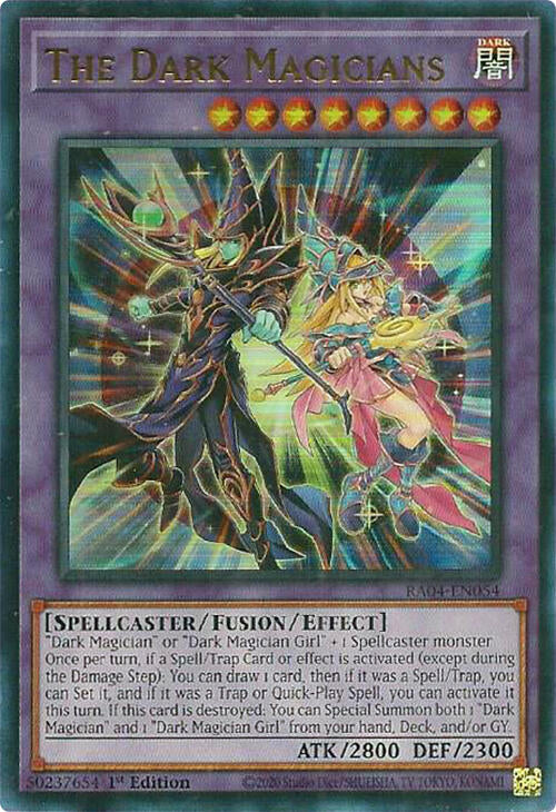 The Dark Magicians [RA04-EN054] Ultra Rare | Exor Games Bridgewater