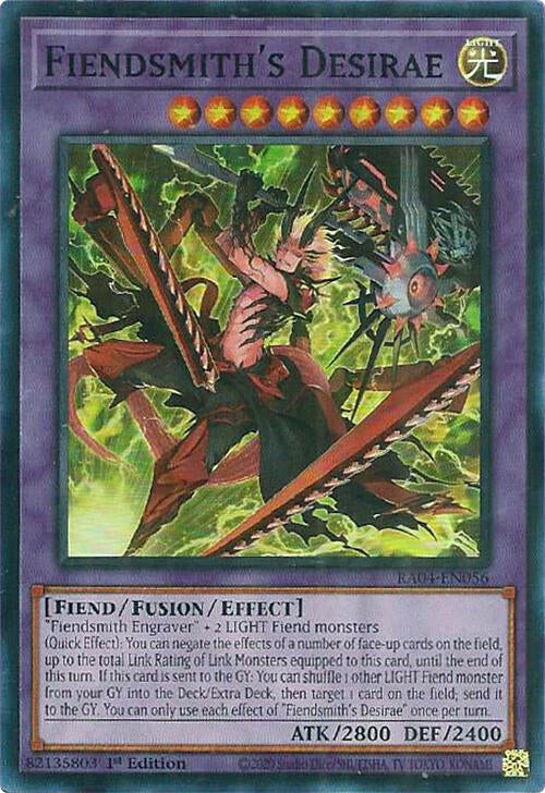 Fiendsmith's Desirae [RA04-EN056] Super Rare | Exor Games Bridgewater