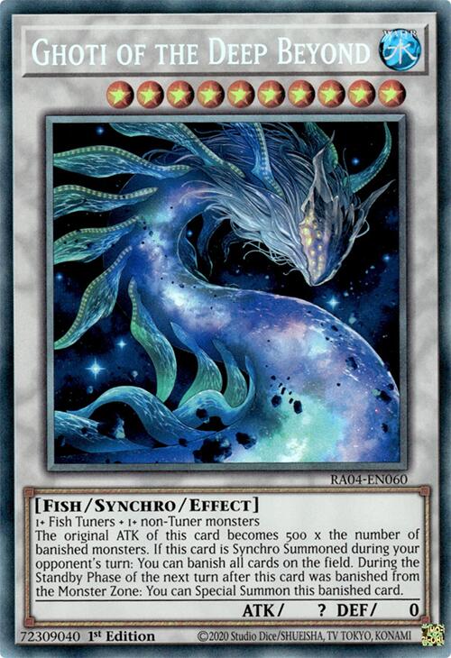 Ghoti of the Deep Beyond [RA04-EN060] Prismatic Collector's Rare | Exor Games Bridgewater
