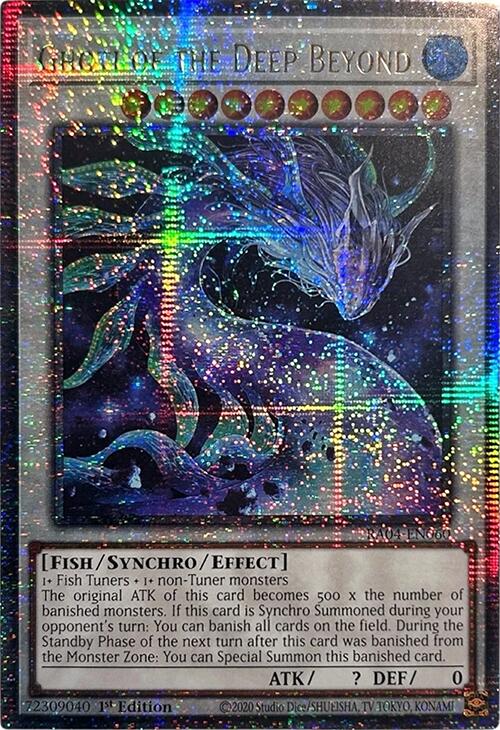 Ghoti of the Deep Beyond [RA04-EN060] Quarter Century Secret Rare | Exor Games Bridgewater