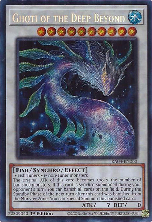 Ghoti of the Deep Beyond [RA04-EN060] Secret Rare | Exor Games Bridgewater