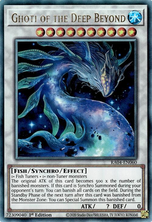Ghoti of the Deep Beyond [RA04-EN060] Prismatic Ultimate Rare | Exor Games Bridgewater