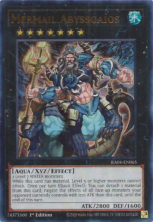 Mermail Abyssgaios [RA04-EN065] Ultra Rare | Exor Games Bridgewater
