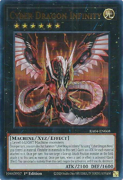 Cyber Dragon Infinity [RA04-EN068] Ultra Rare | Exor Games Bridgewater