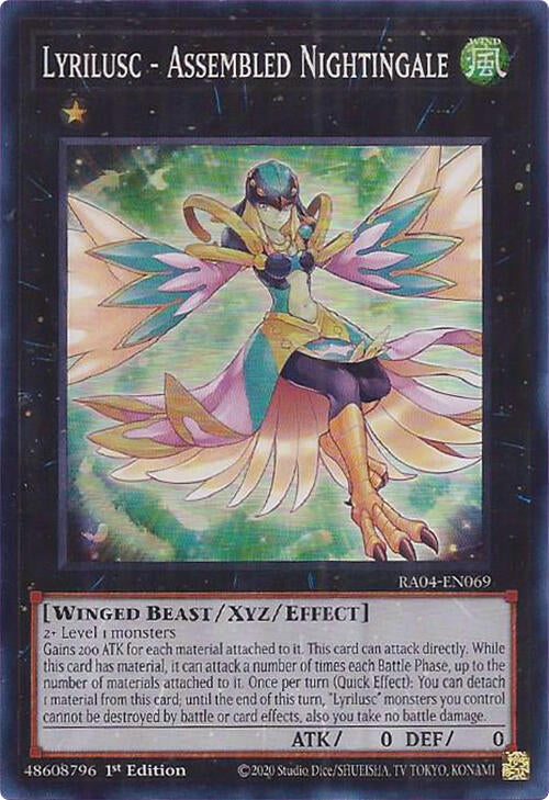 Lyrilusc - Assembled Nightingale [RA04-EN069] Super Rare | Exor Games Bridgewater