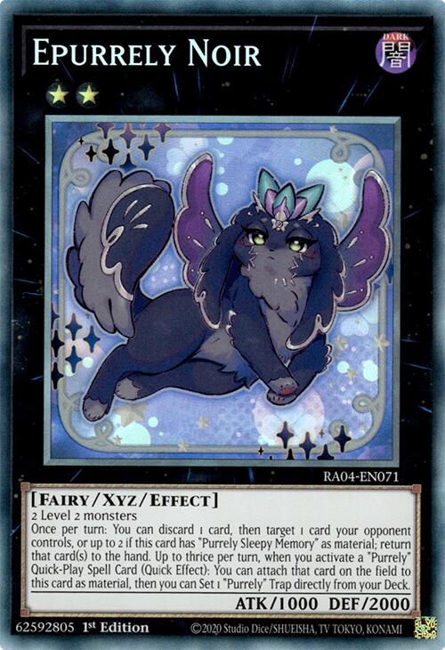 Epurrely Noir [RA04-EN071] Prismatic Collector's Rare | Exor Games Bridgewater
