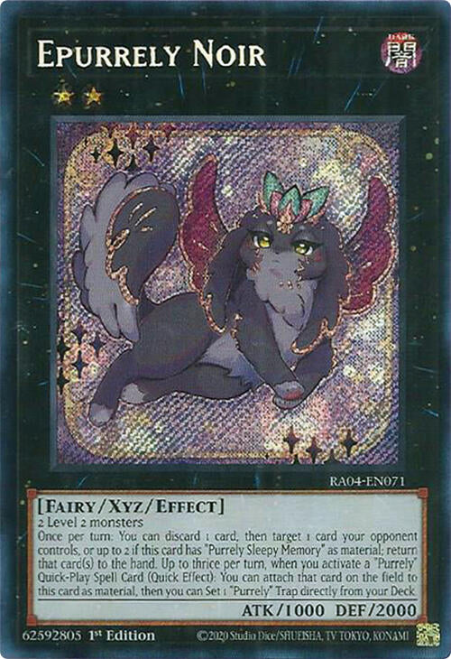 Epurrely Noir [RA04-EN071] Secret Rare | Exor Games Bridgewater