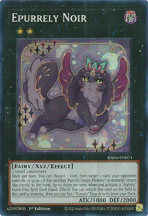 Epurrely Noir [RA04-EN071] Super Rare | Exor Games Bridgewater
