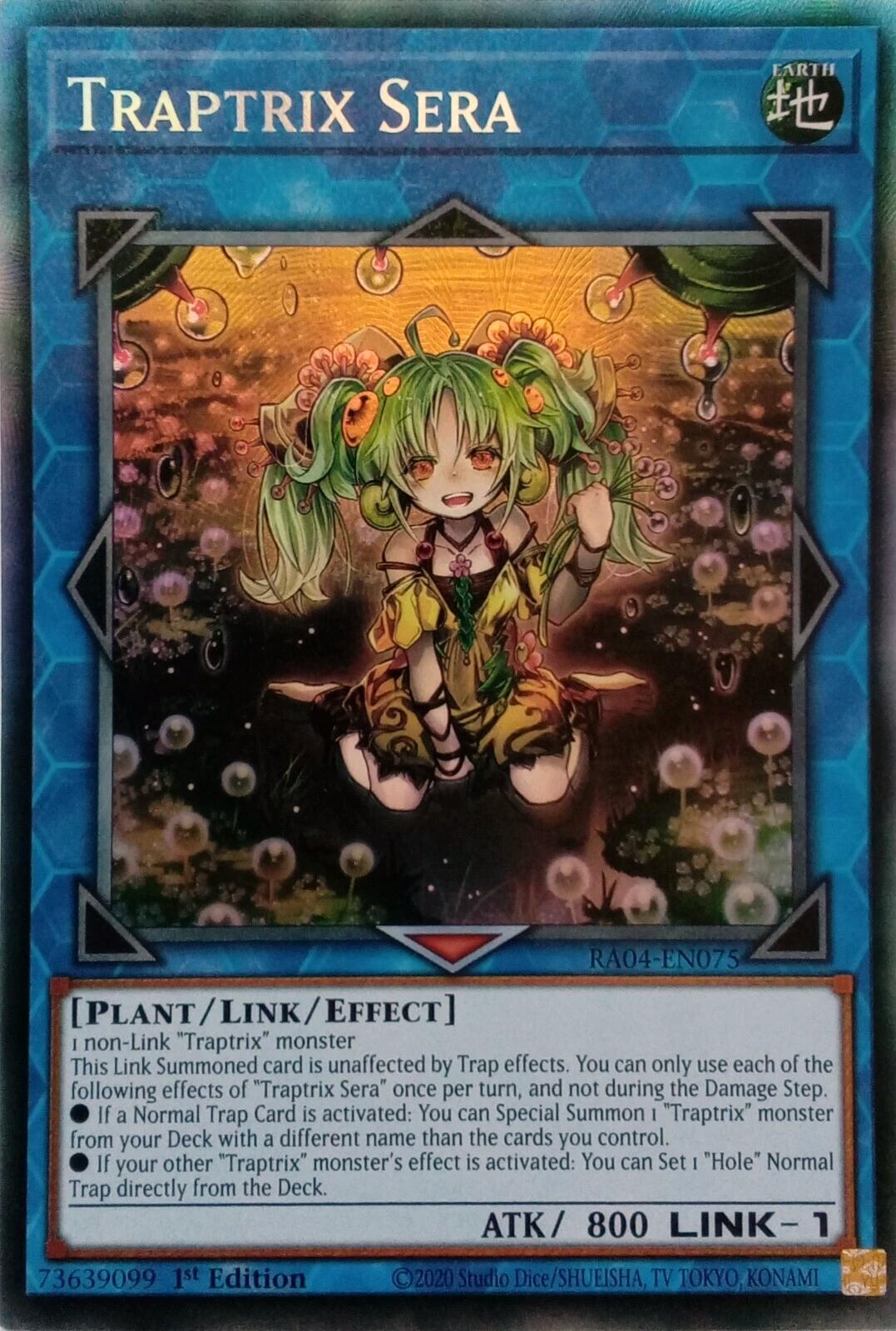 Traptrix Sera [RA04-EN075] Prismatic Collector's Rare | Exor Games Bridgewater