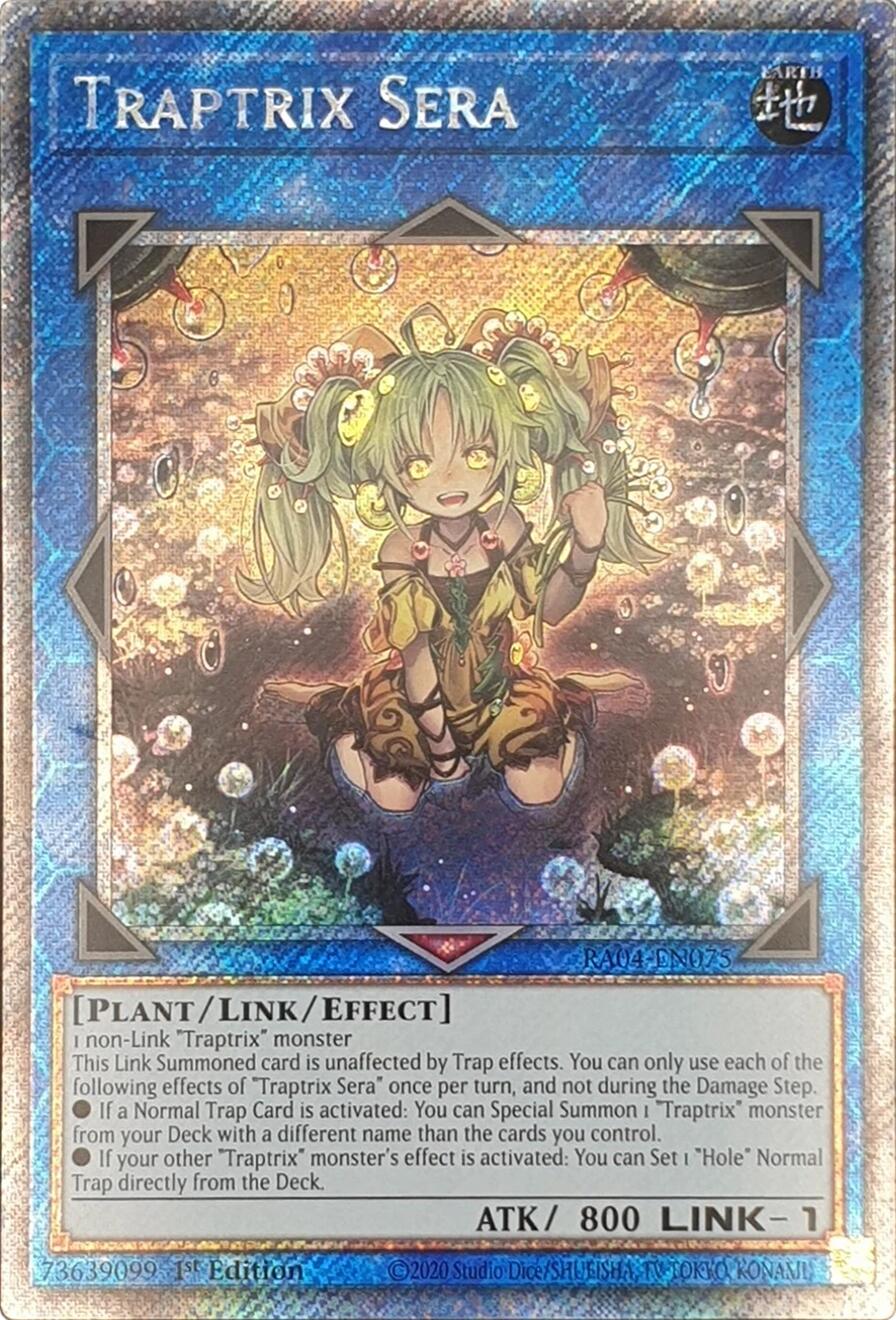 Traptrix Sera [RA04-EN075] Platinum Secret Rare | Exor Games Bridgewater