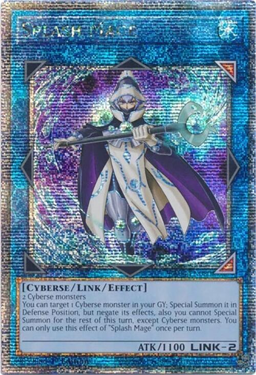 Splash Mage [RA04-EN080] Quarter Century Secret Rare | Exor Games Bridgewater