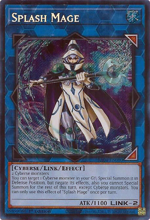 Splash Mage [RA04-EN080] Secret Rare | Exor Games Bridgewater