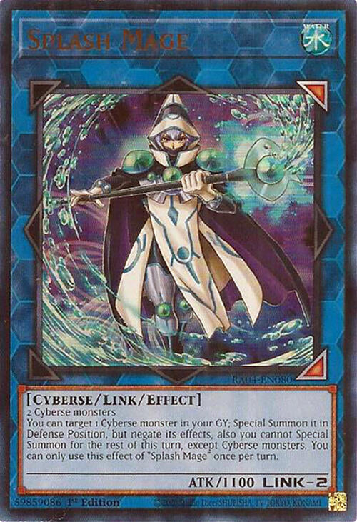 Splash Mage [RA04-EN080] Ultra Rare | Exor Games Bridgewater