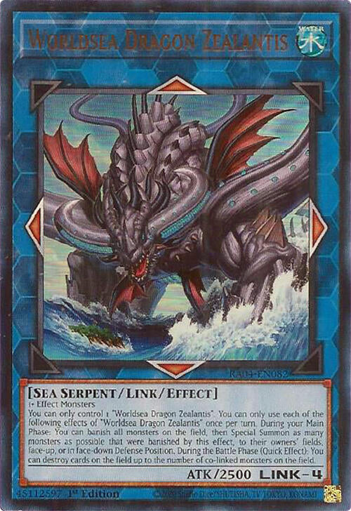 Worldsea Dragon Zealantis [RA04-EN082] Ultra Rare | Exor Games Bridgewater