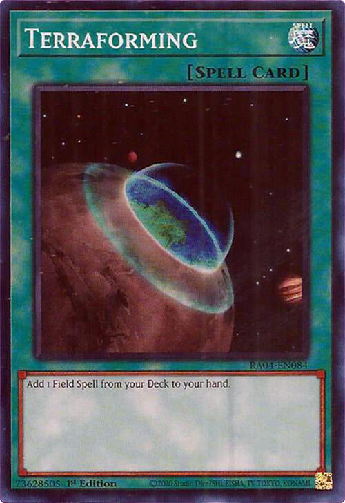 Terraforming [RA04-EN084] Super Rare | Exor Games Bridgewater