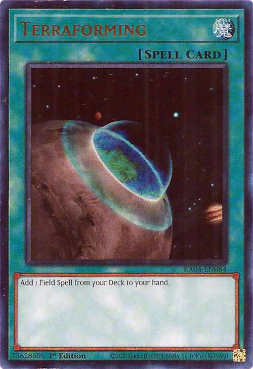 Terraforming [RA04-EN084] Ultra Rare | Exor Games Bridgewater